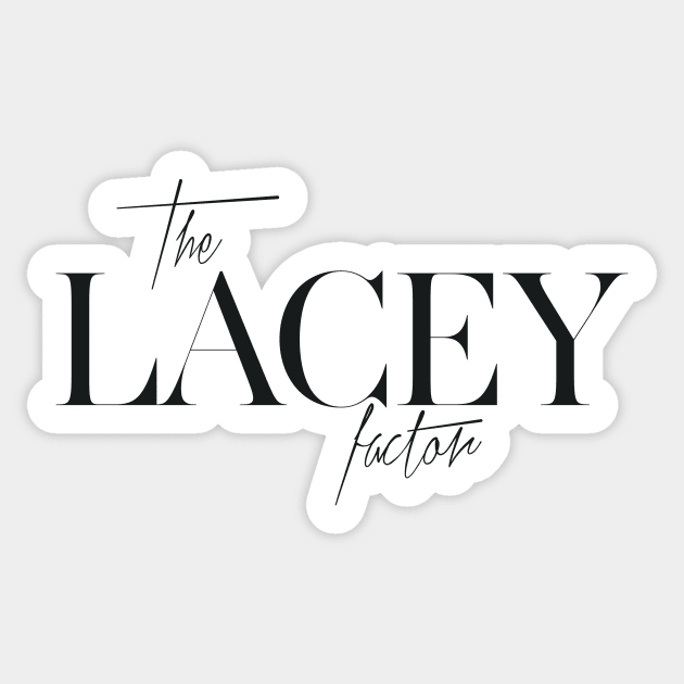 The Lacey Factor Sticker by TheXFactor